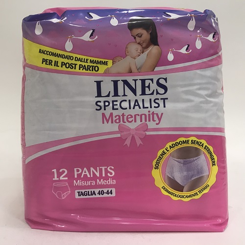 Lines Specialist Maternity Taglia M 12 Pezzi Farmacia di Fiducia